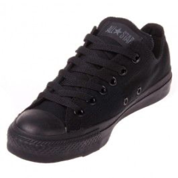 Black Converse Sneakers - Picture 5 of 5